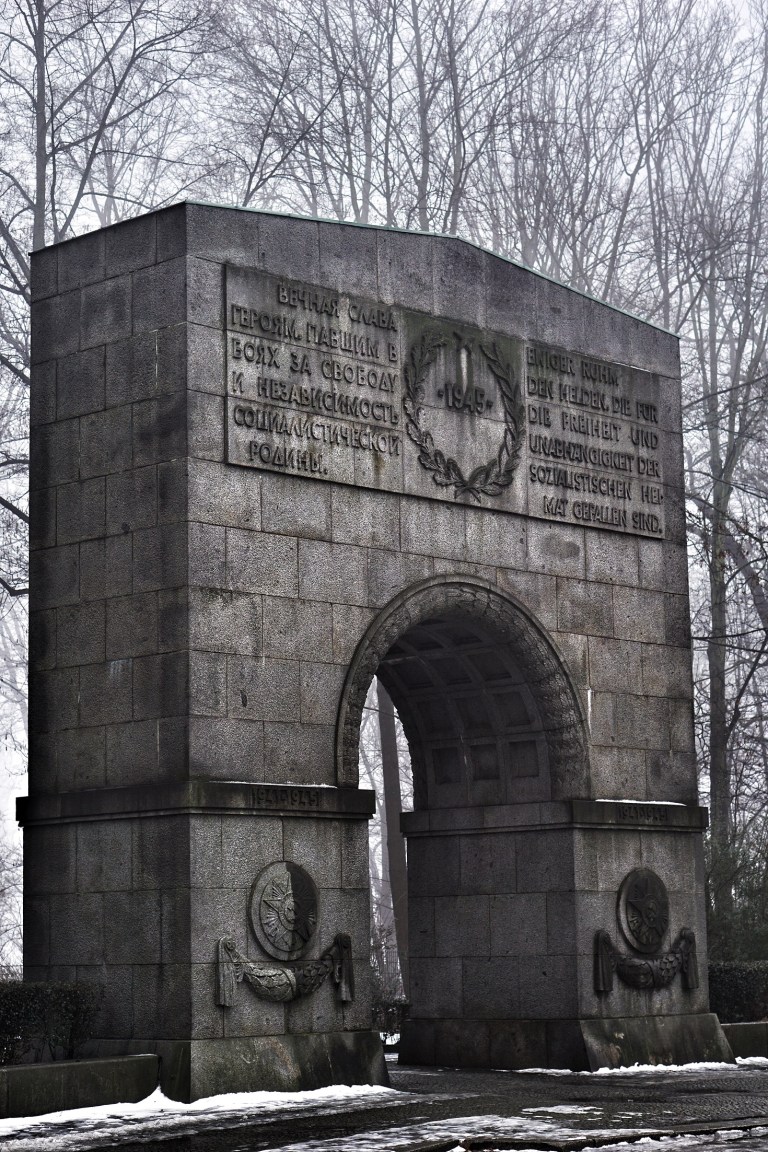 Berlin Soviet War Memorial entrance