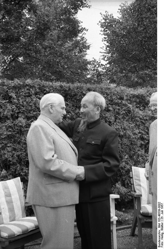 Berlin, Besuch Ho Chi Minh bei Wilhelm Pieck
